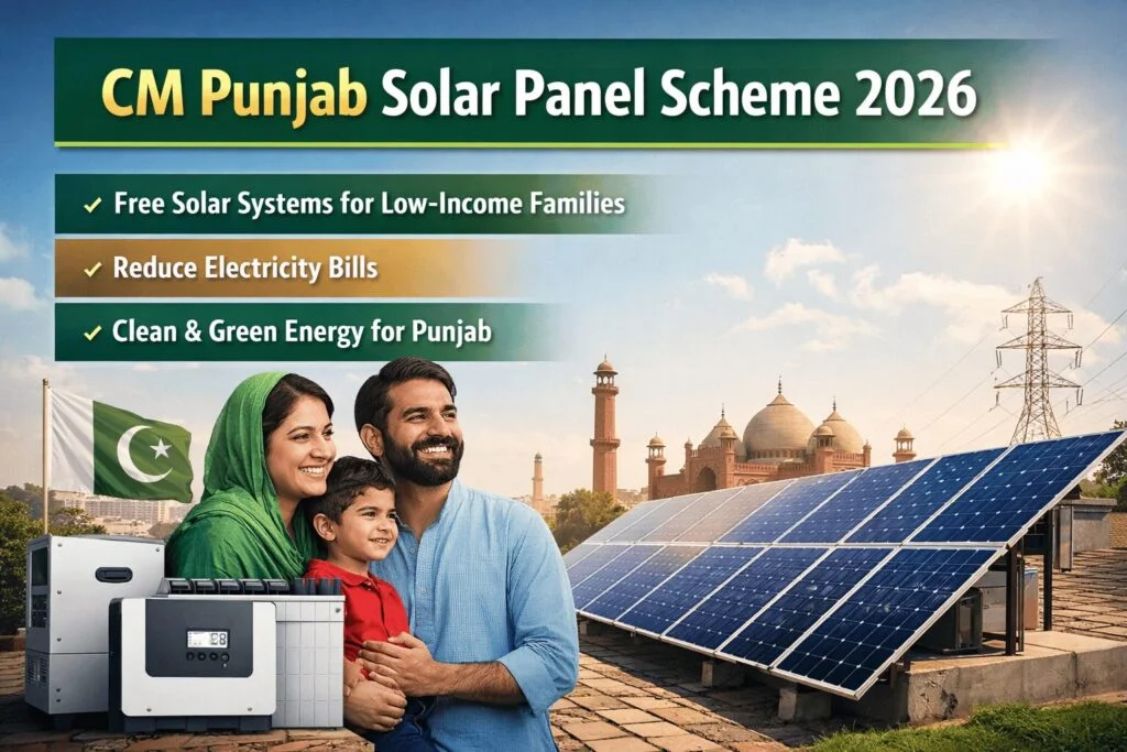 CM Punjab Free Solar Panel Scheme 2026
