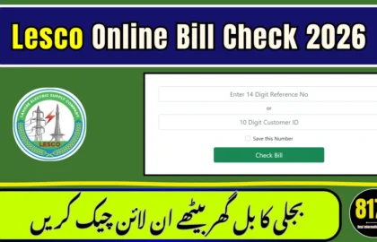 Electricity Bill Online Check 2026: LESCO, GEPCO, MEPCO & NEPRA